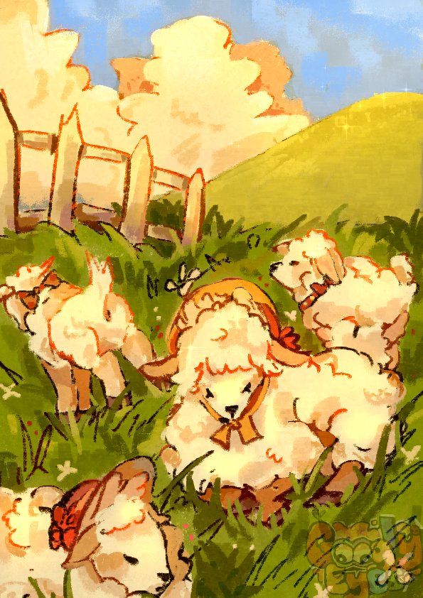 Googlyeyesart's tweet photo. Another art print on the market guissss~ 🍎✨✨
#art #illustration #artprints #sheep #cottagecore #fypシ https://t.co/bvXuOLSu13