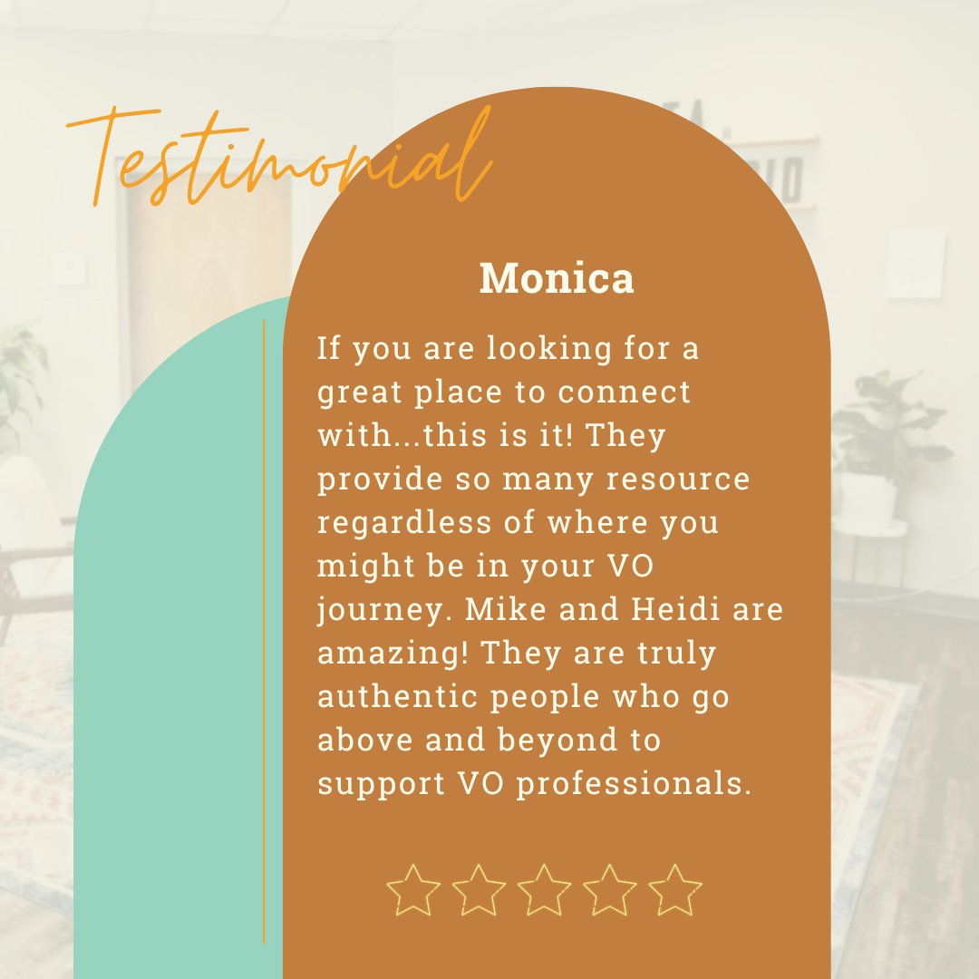 ATLVOStudio's tweet photo. Anyone who enjoys helping others knows that the best part of offering help is seeing that aid come in handy to those that receive it.
So glad Monica has seen that benefit.

#vo #voiceover #voiceoverartist #ga #la #voiceactor #voicestudio #atl #voiceovers #volife #voiceoverlife https://t.co/NipxtVoFni