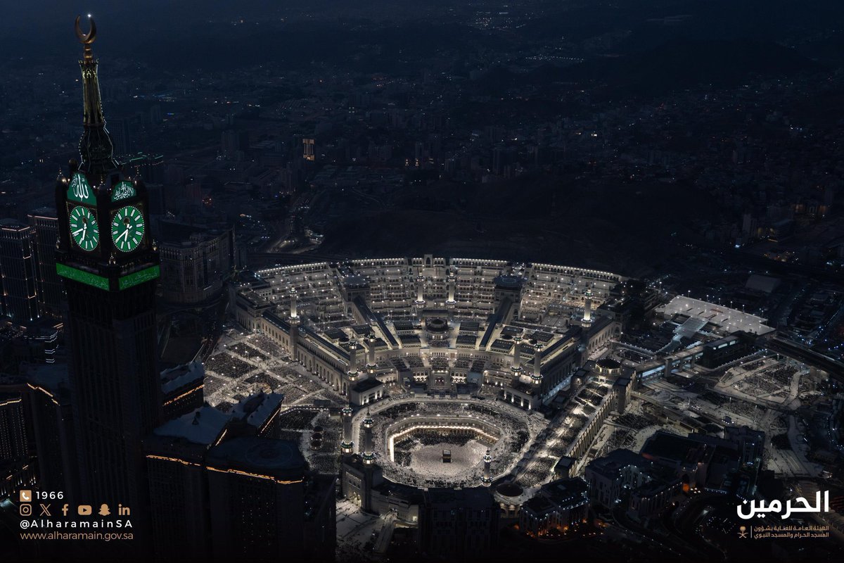 🕋 الحرم المكي قبل وبعد 🌙