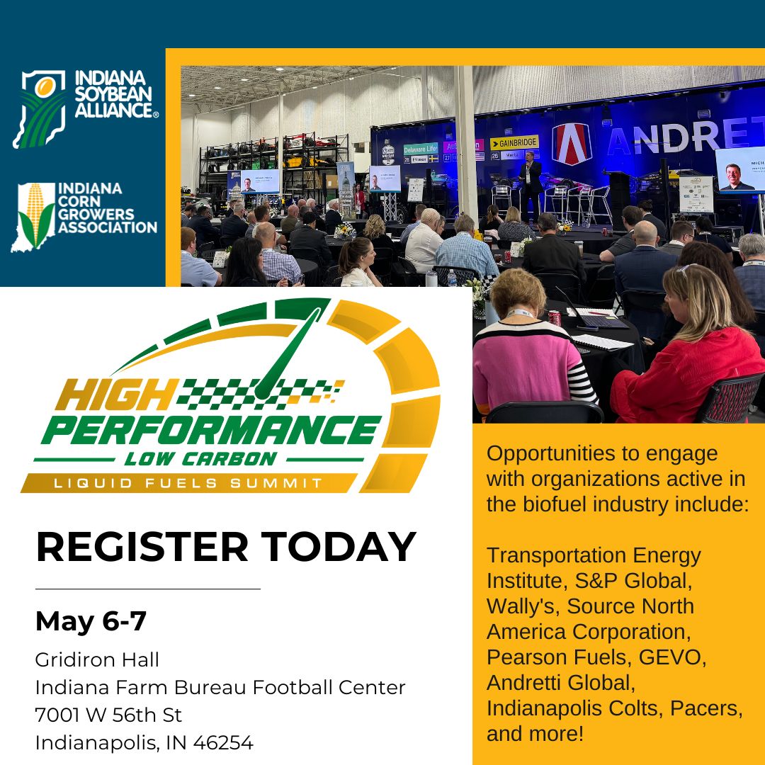 Register today for the 2025 High Performance Low Carbon Liquid Fuels Summit. On May 6-7 There will be opportunities to engage with organizations active in the biofuel industry. Register for ICGA's event here: cvent.me/2Zor1n?RefId=r…

#ethanol #corn #biofuels #liquidfuelssummit25