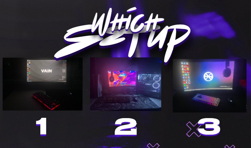 Which Setup Is Better?💣

1 │ <a href="/azeexu/">azeexu</a> 
2 │ @EgyKrisfv 
3 │ @kryzeexu 
Drop a Answer In Comm👇
#GethisOnTop