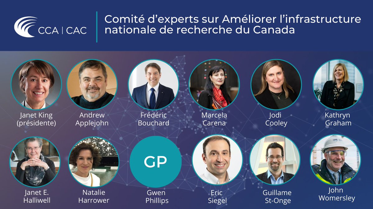 Le CAC nomme un comité d’experts sur l’amélioration de l’infrastructure nationale de recherche rapports-cac.ca/comite-experts…