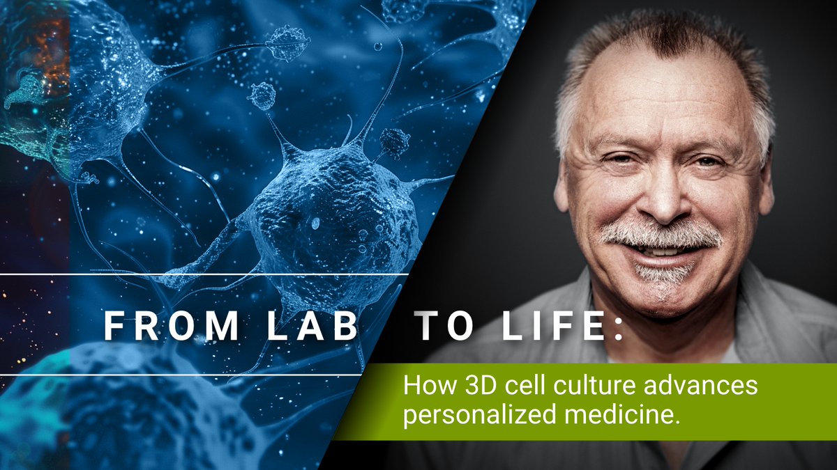 🔬 3D cell culture technology offers more accurate models of human physiology than 2D technologies: bit.ly/4asWqqQ

🌟 See how we're using it to accurately predict which chemotherapies will be most effective before treatment starts: bit.ly/3DPredictHCP