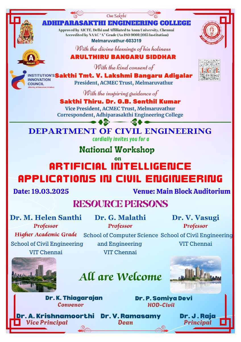Adhiparasakthi Engineering College tweet media