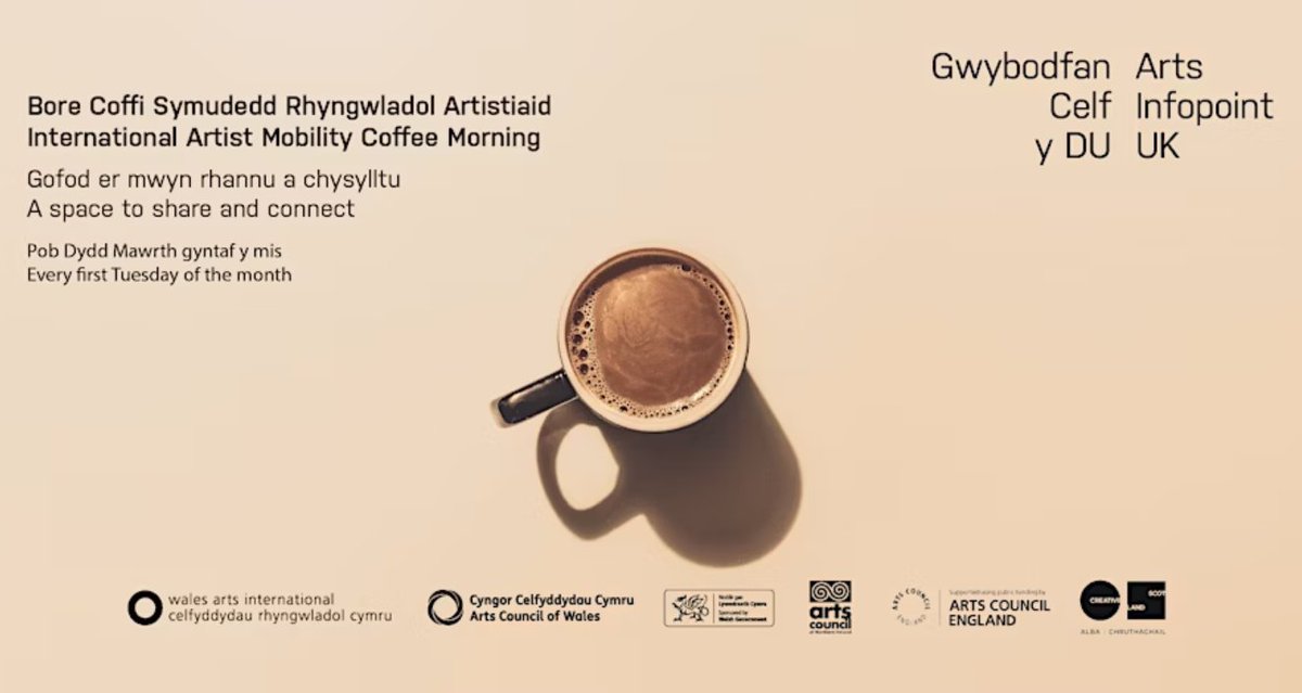 ☕️International Artist Mobility Coffee Morning ☕️

Wednesday 2nd April at 2pm (virtual)

Do you have upcoming plans for tours and activity in the USA? Have you toured or worked there before? Do you feel prepared or have questions you’d like answered?

Join Matthew Covey