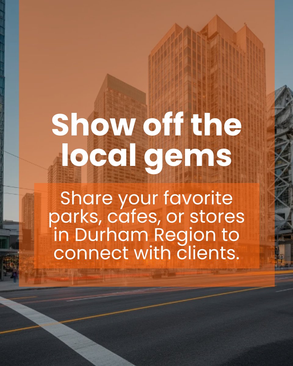 GetHomeWithJenn's tweet image. Love where you live, and let it show! 🌆 REALTORS® in Durham Region: Share the local spots you adore and make your personal brand shine. Clients want community lovers, not just house hunters. What's your go-to community highlight? Drop it below! #DurhamRealEstate