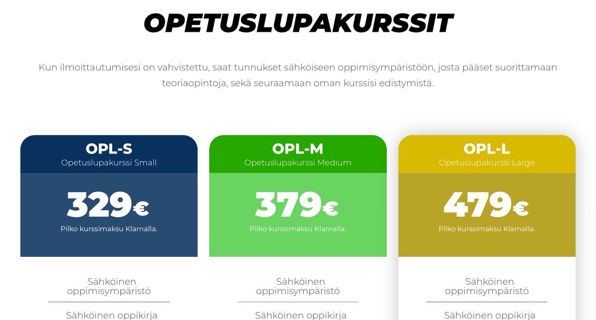 Loppukuusta alotellaan tyttären ajo-opettamista. Sovittiin etukäteen, että hermo ei mene kummallakaan:)