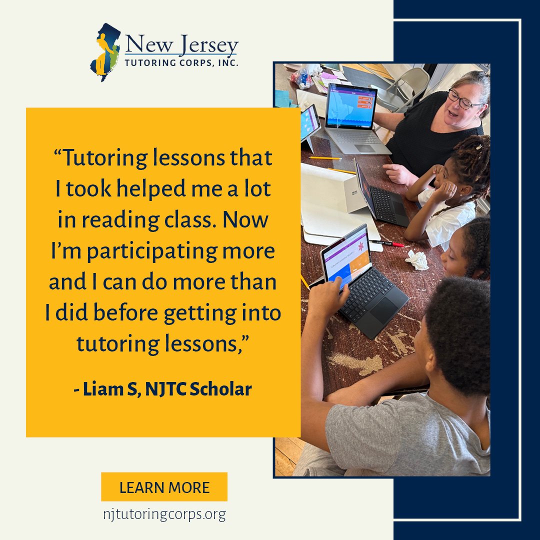 Hearing the impact on our scholars is always profound! It keeps our passion alive.

Take Liam, for example! Last year, we saw an incredible leap from 46% to 64% of students performing at or above grade level in reading!

Progress like that makes us smile! Thanks, Liam!

#NJTC