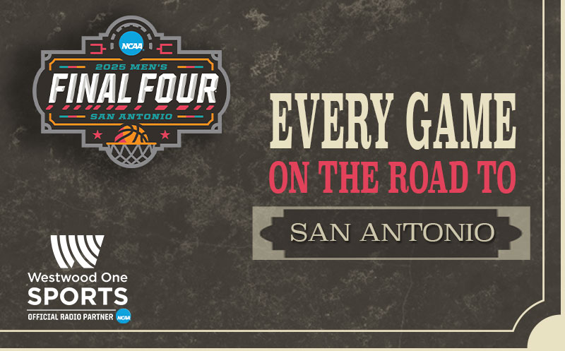 #NCAATournament on <a href="/westwood1sports/">Westwood One Sports</a> crews for FRI and SUN:

Raleigh- Jason Benetti, Sarah Kustok
Cleveland- Scott Graham, Jon Crispin
Milwaukee- Noah Eagle, Tom Crean
Seattle- Ryan Radtke, PJ Carlesimo

STUDIO HOSTS (Tue-Sun)- Jason Horowitz, Nick Bahe