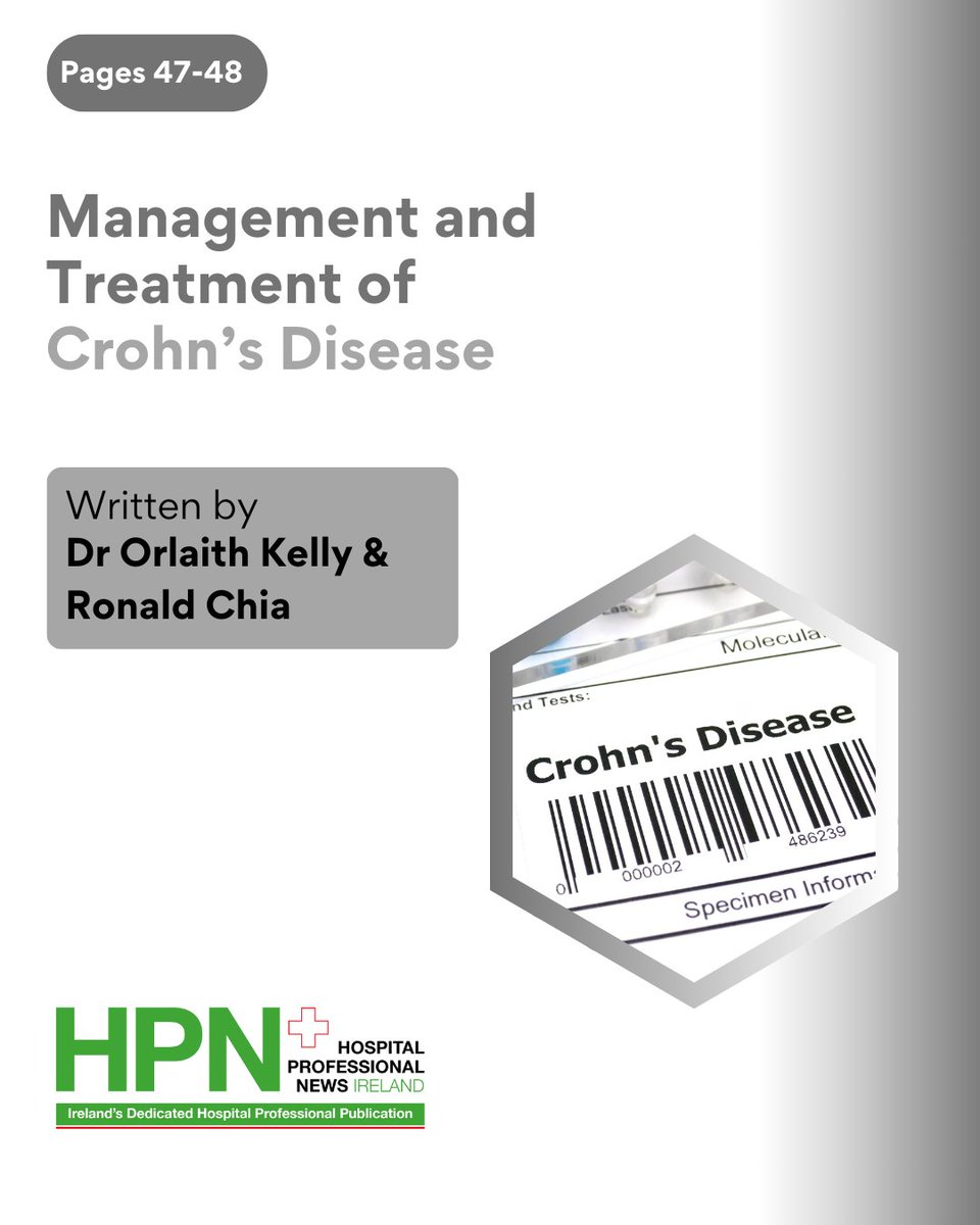 Management and Treatment of Crohn’s Disease

The landscape of Crohn’s disease management is evolving. From biologics to emerging therapies, stay informed on the latest advancements in treatment and patient care.

hospitalprofessionalnews.ie/2025/03/18/man…