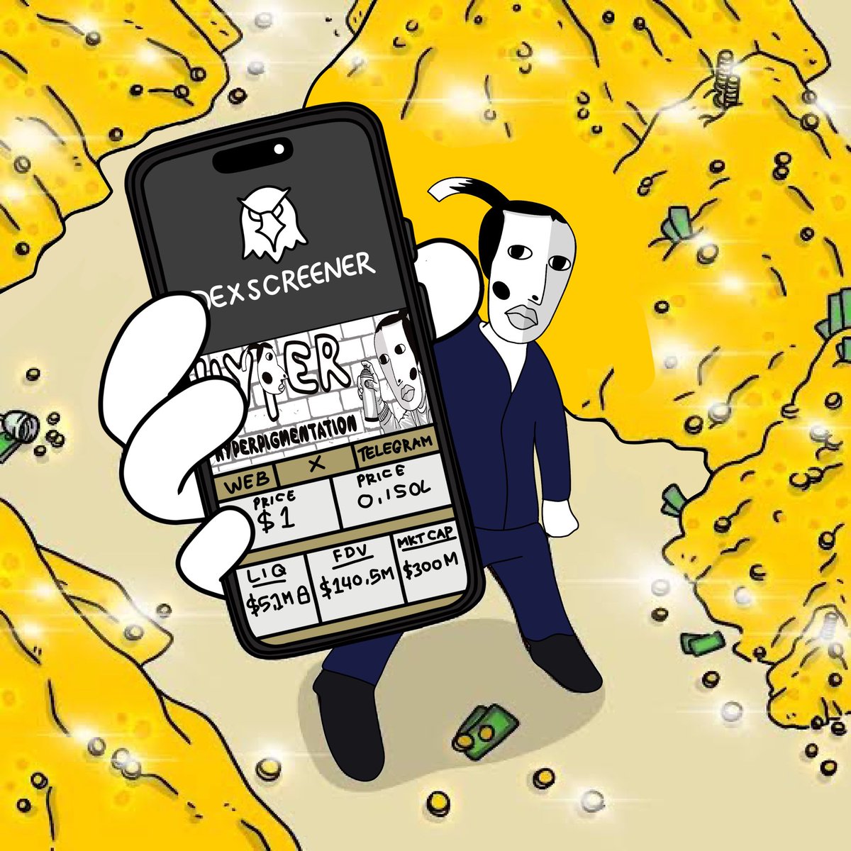 <a href="/vainxyz/">vain</a> $Hyper is the one bro just look at the numbers.
Solid community backing