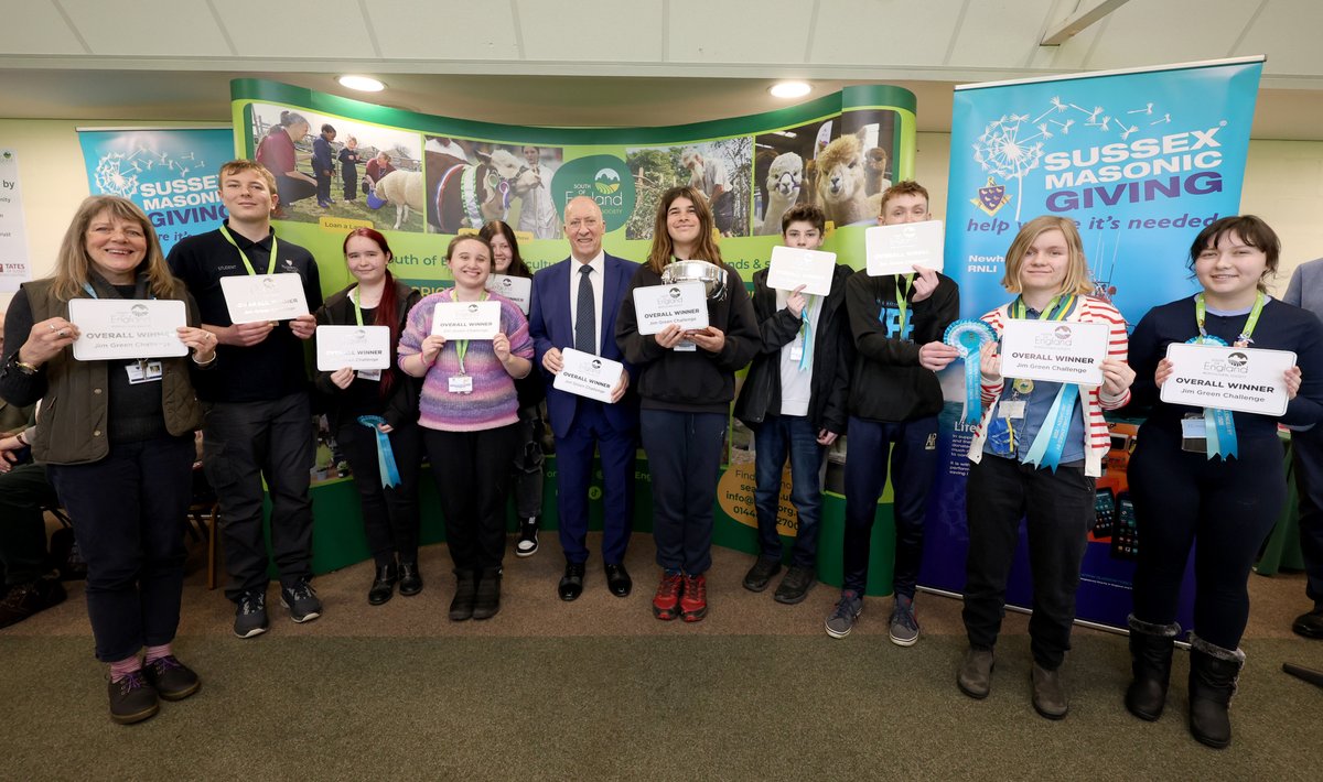 Congratulations to the overall winners of our 2025 #JimGreenChallenge <a href="/PlumptonCollege/">Plumpton College</a> 🥳

Find out more about this year's Jim Green Challenge here 👉 ow.ly/zKCT50Vk0Uh