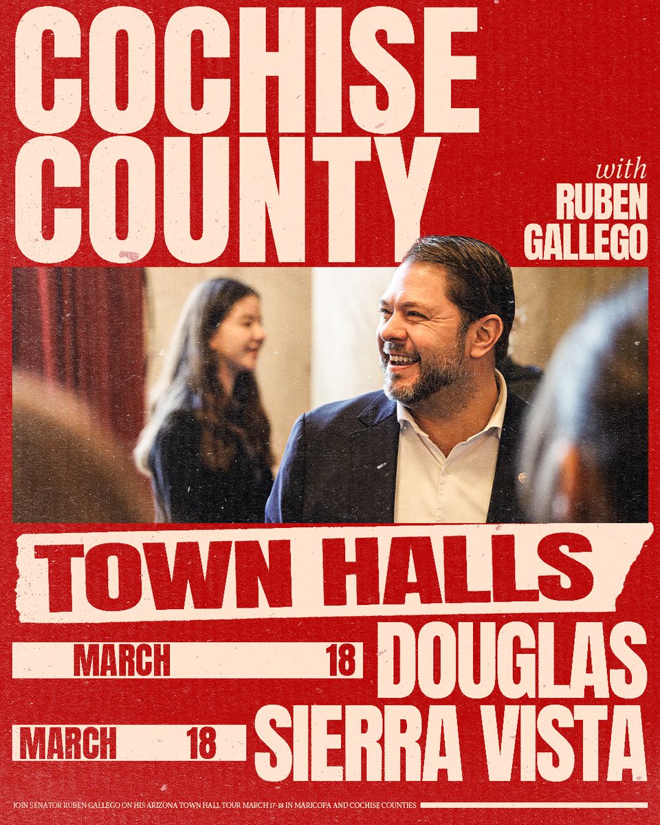Can't wait to see you today Cochise County!