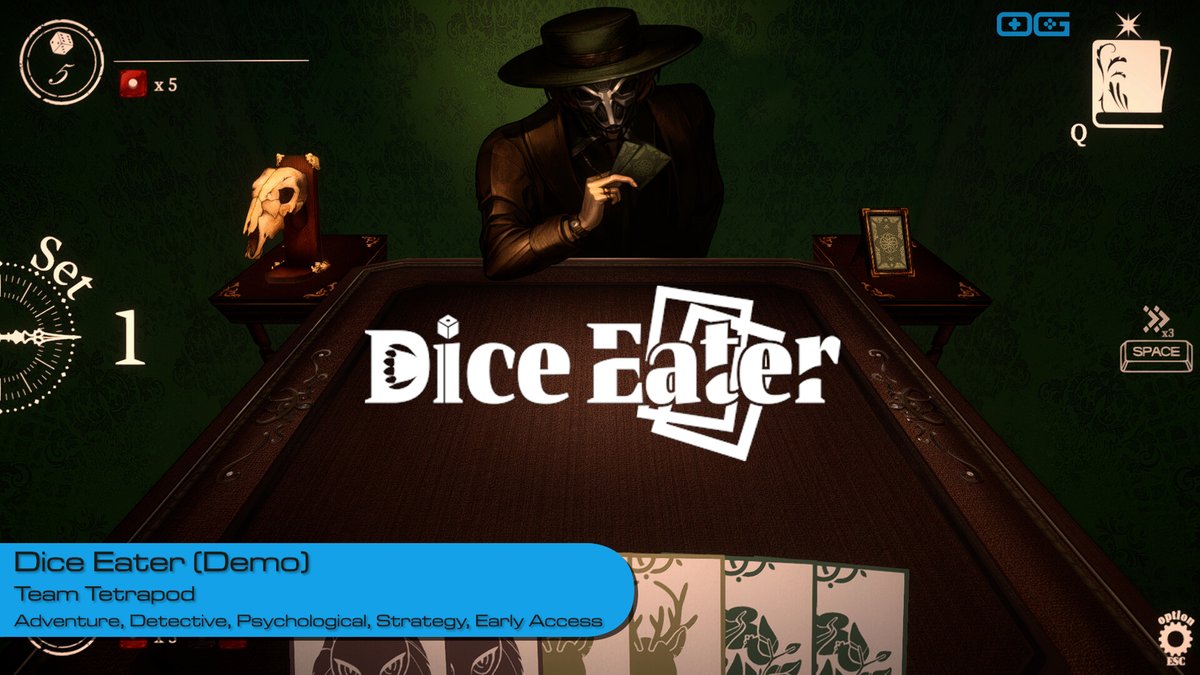 OverageGmngCom's tweet photo. OG plays Dice Eater (Demo)!
https://t.co/hu4pyjFBOj
Like & Sub!
@Team_Tetrapod
#DiceEater #CardStrategy #MysteryGame #DeckBuilder #OccultGaming #TabletopInspired #IndieGameTrends #IndieWatch #IndieDev #GameDev #IndieGameDev #IndieGame #IndieGames #Gameplay #LetsPlay #Gaming https://t.co/4cWwnM8At3