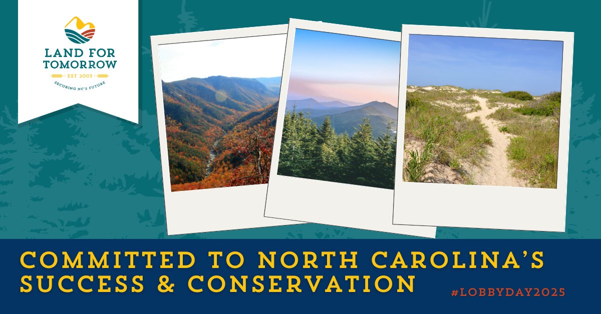 The Nature Conservancy in North Carolina (@nc_tnc) on Twitter photo As members of <a href="/land4tomorrow/">Land for Tomorrow</a>, we work with organizations across the state to protect North Carolina’s vital conservation trust funds. Conserving our lands is about protecting investments, supporting rural economies, and preserving North Carolina’s way of life. As members of <a href="/land4tomorrow/">Land for Tomorrow</a>, we work with organizations across the state to protect North Carolina’s vital conservation trust funds. Conserving our lands is about protecting investments, supporting rural economies, and preserving North Carolina’s way of life.