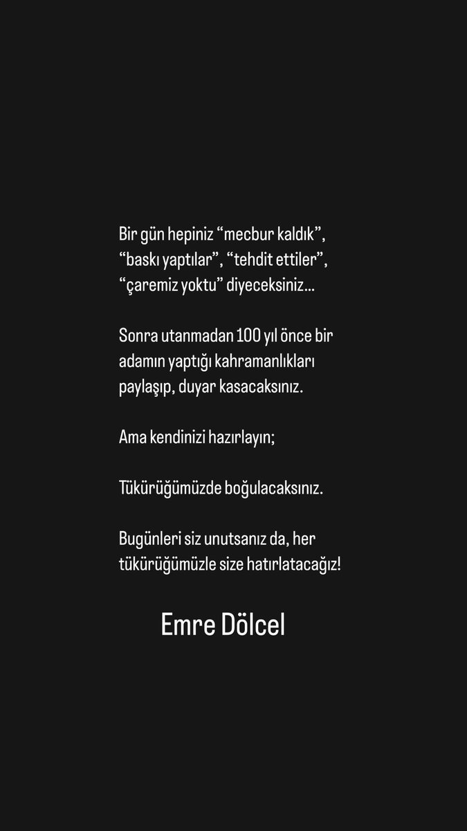 EMRE DOLCEL tweet media