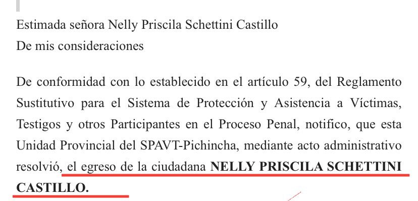 PrisSchettini's tweet image. 🚨URGENTE:La Fiscal General Diana Salazar, me acaba de SACAR del Sistema de Protección a Víctimas,me ha dejado SIN PROTECCIÓN 

Después de los Foros realizados sobre Verdad y Justicia en los que he denunciado públicamente los casos forjados y armados por Diana Salazar, el PLAGIO