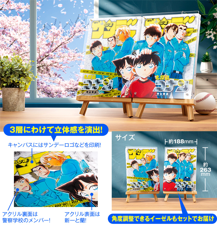 名探偵コナンプレミアムレイヤードグラフセット | トレカリオン