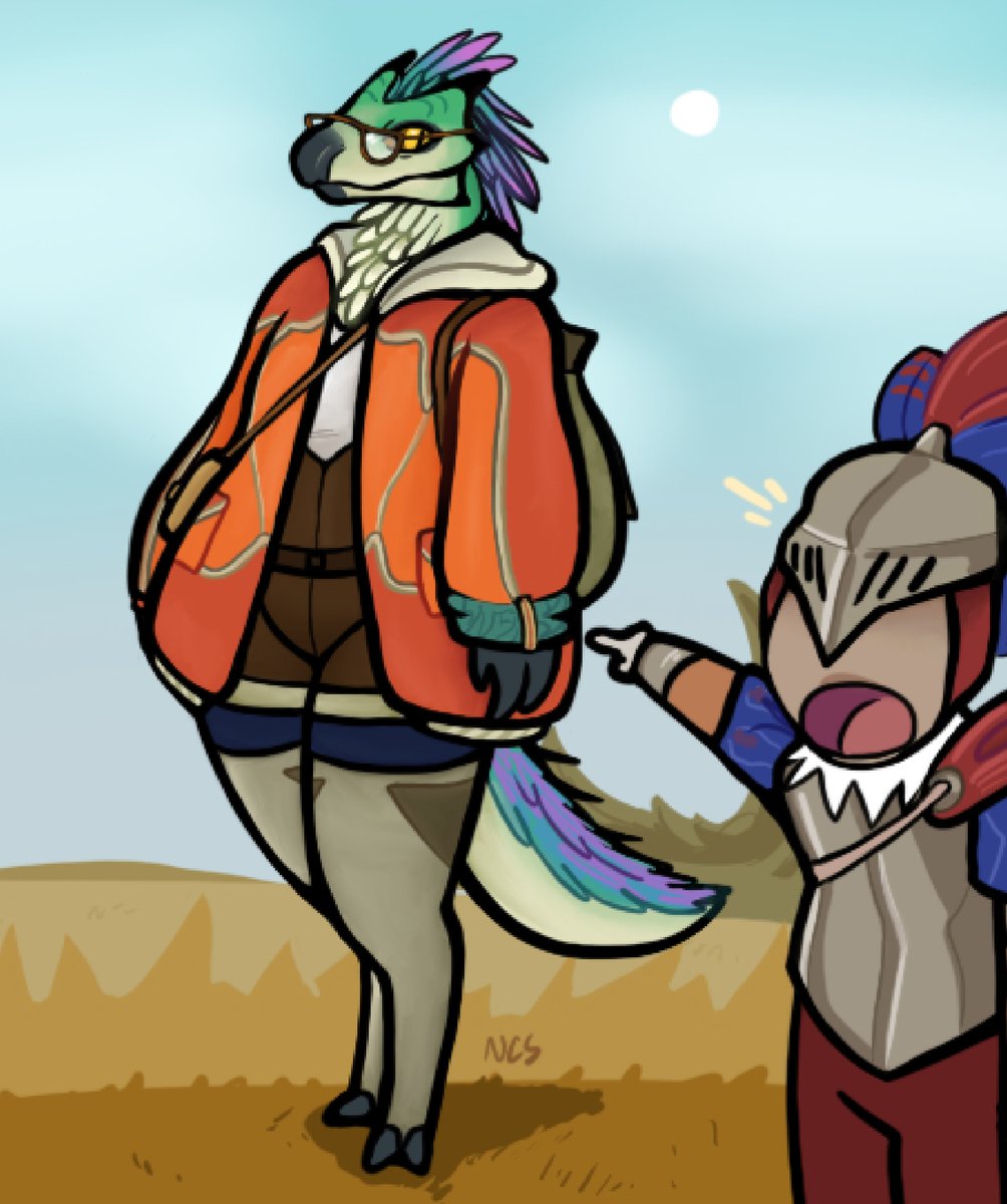 Monster Hunter Wilds Alma, but they’re a Seikret