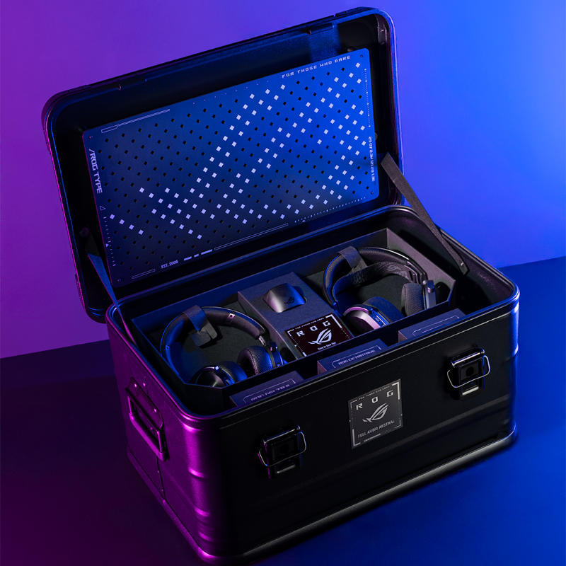 ASUS_ROG_FR's tweet photo. L'Arsenal Audio Complet, c'est une beauté exceptionnelle avec le ROG Pelta, le ROG Delta II et le ROG Cetra True Wireless SpeedNova 👌
Et tu peux le gagner à notre concours 👀
#TheFullAudioArsenal