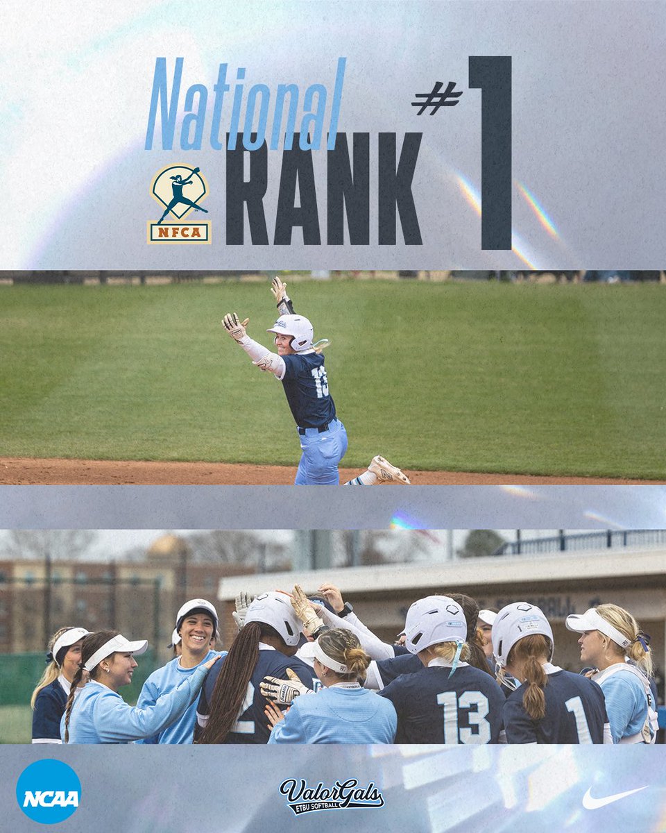 Top spot hard earned. 🙌

Your ValorGals continue to stay in the #1 national spot. 

#ValorGals #NFCA