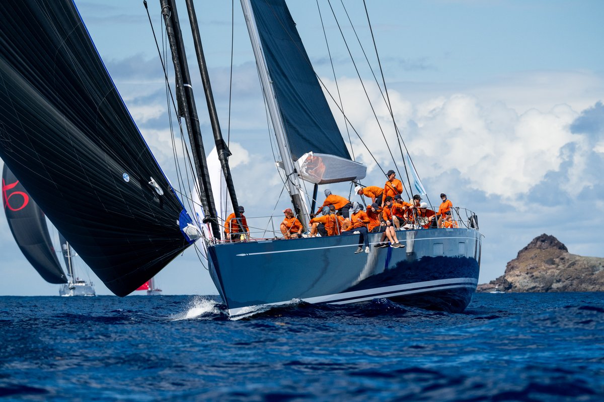 Swan Maxis + St. Barths = 🏝️💙🦢

As the 2025 St. Barths Bucket Regatta comes to a close, Nautor Swan extends its congratulations to all Swan owners, skippers, and crew who took part in this year’s event. Congratulations to Hummingbird on victory!

#NautorSwan 
📸 Cory Silken
