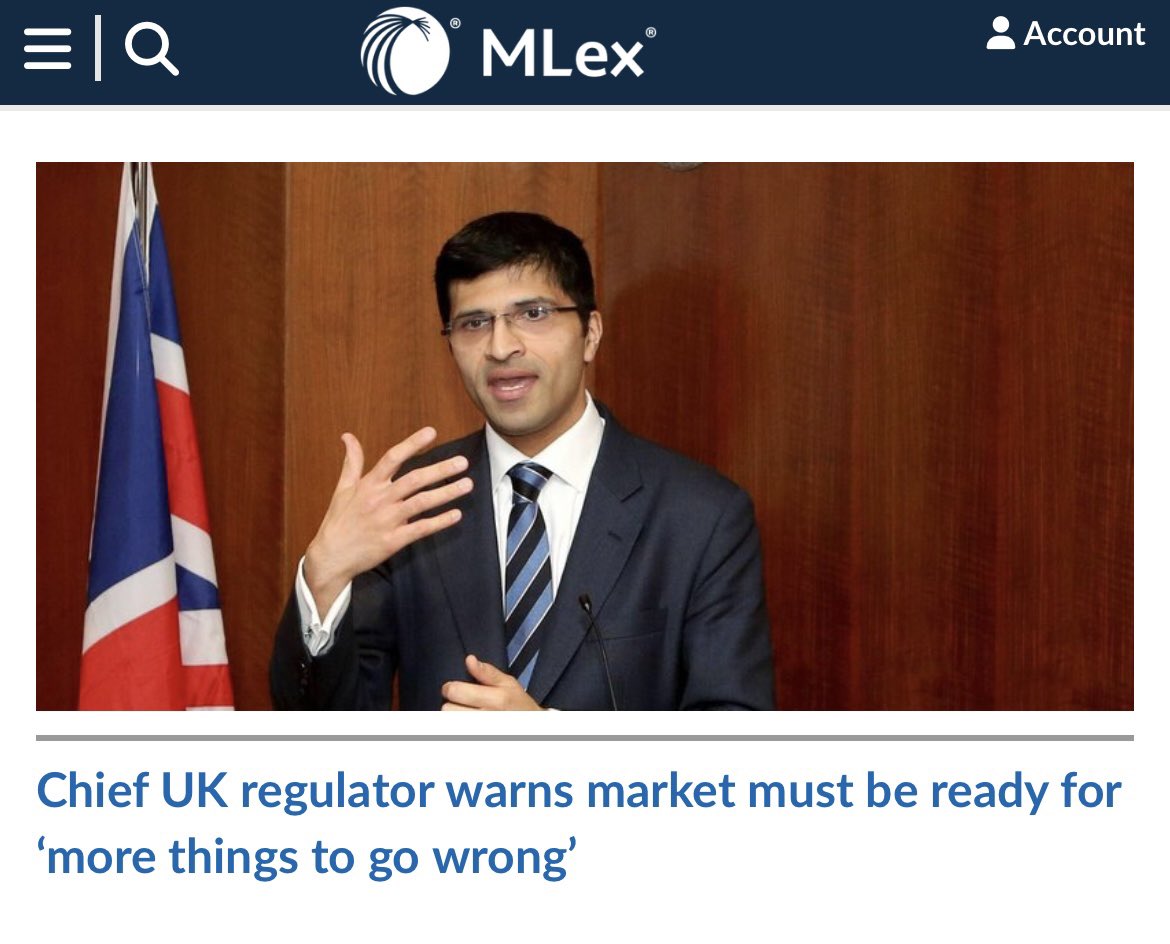 🚨 I got the chance to speak with top financial regulator Nikhil Rathi! 
Read here: mlex.com/mlex/articles/…