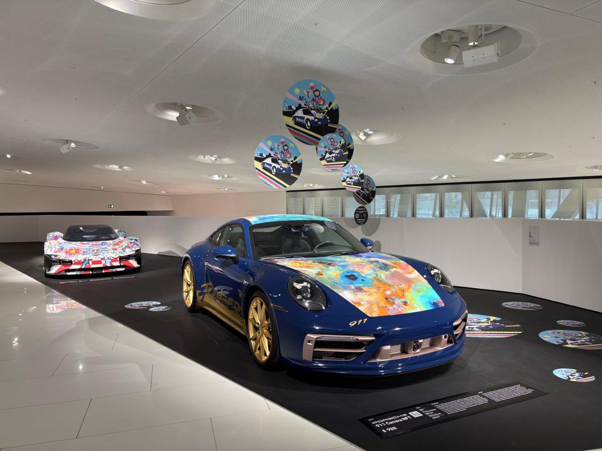 Remember the #PorscheNFT IRL car? Well, this special PORSCHΞ 911 Carrera appears with a static display at the Porsche Museum in Zuffenhausen!

Perks for PIONΞERS:
🎫 Free entry to the museum (verification details on Discord)
🤫 Exclusive POAP designed by <a href="/vexx_art/">vexx</a>