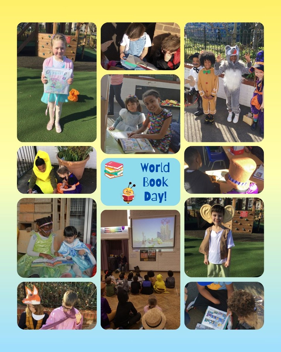 We had a fantastic <a href="/WorldBookDayUK/">World Book Day UK 📚</a> in school! There were so many fantastic costumes. We really enjoyed paired reading with different classes, and listening to authors read their books to us too. What a fantastic day! 📚