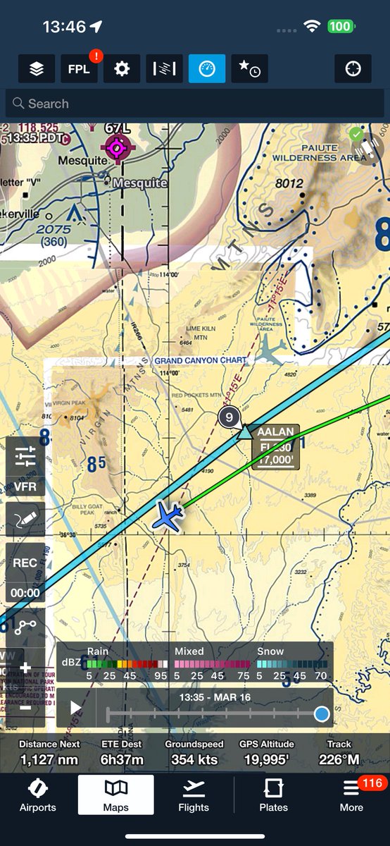 AlanSemsar's tweet image. Thank you FAA finally got my own waypoint AALAN 🤌😉       20,000 feet @ 345 knots 

Federal Aviation Administration @ForeFlight  #foreflight #faa