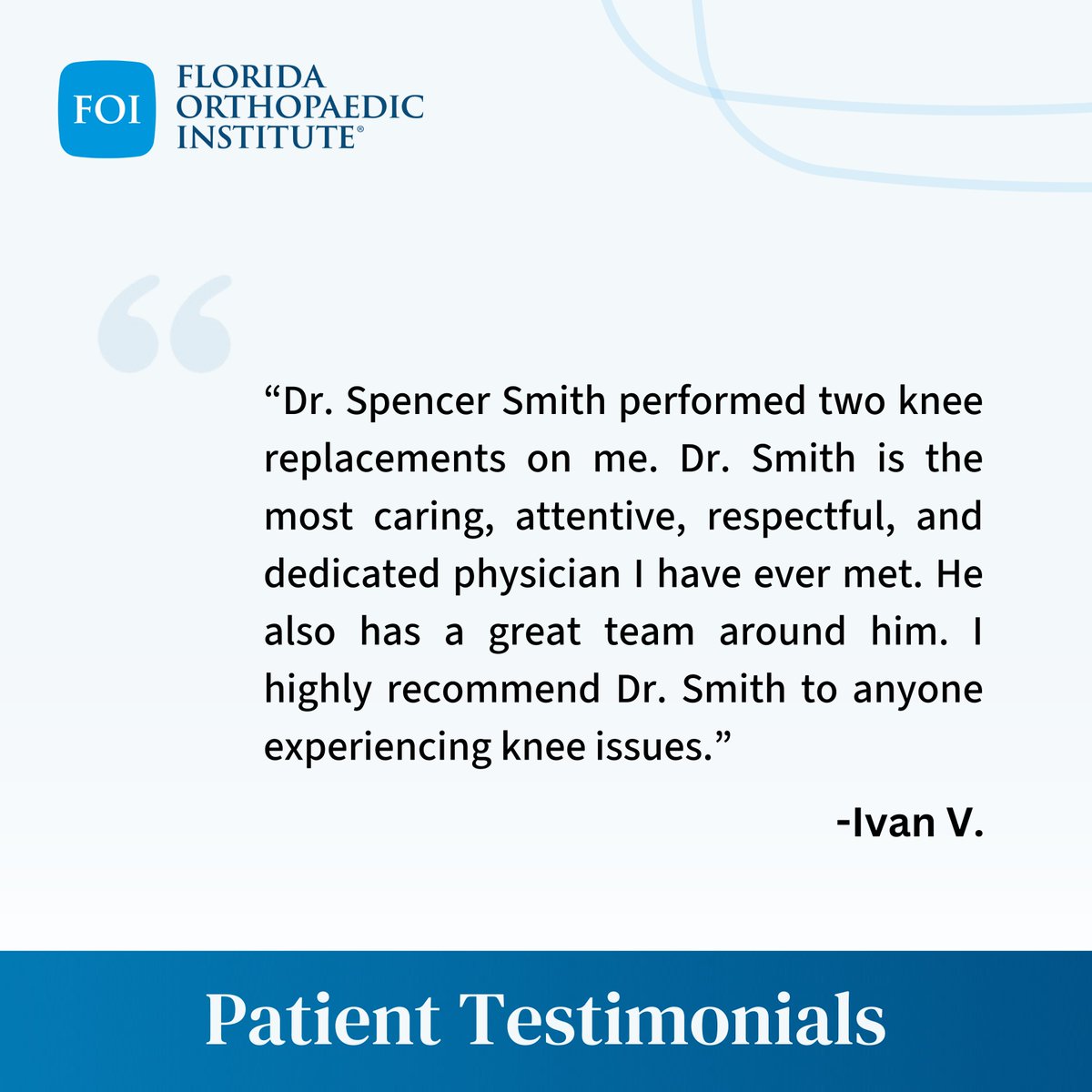 Florida Orthopaedic Institute tweet media