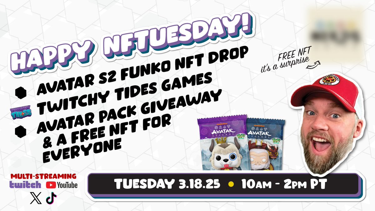 CSSully's tweet image. Join me for the AVATAR NFT Drop today. 
I'll be live streaming on your favorite sites &amp;amp; I've got a FREE NFT for everyone!
    Start time : 10am  (🔗⬇️)
