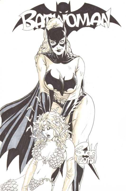 iamluke85's tweet photo. #batgirl artwork by #BuddRoot https://t.co/u3ZqgXzWul