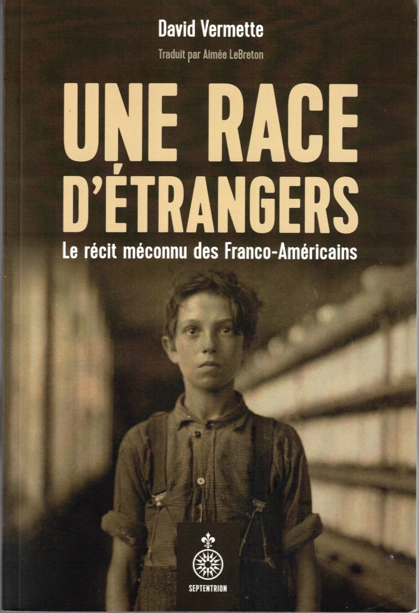 Someone who should have known about my book said, "I've never heard of it." So, again for the folks in back, here it is in English and in French/Voici le livre en anglais et en français. #Quebec #FrancoAmericans #histoire #ADistinctAlienRace #Amfr