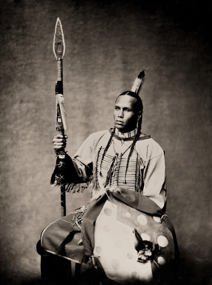 Cody Lee Hopkins "Red Eagle", Oglala Lakota captured for the first time in the historic wet plate collodion process of silver on glass for the series "Northern Plains Native Americans: A Modern Wet Plate Perspective".

Carl Zeiss Tessar 250mm lens, f4.5, 9 seconds of exposure
