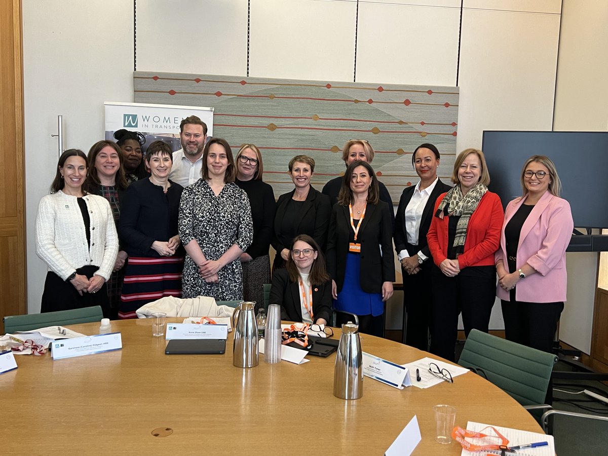 Fantastic to host parliamentarians &amp; industry leaders at the APPG for Women in Transport’s roundtable on women’s safety. Valuable insights were shared on staff protection &amp; safety at every stage of the journey. #WomenInTransport #APPG #VAWG