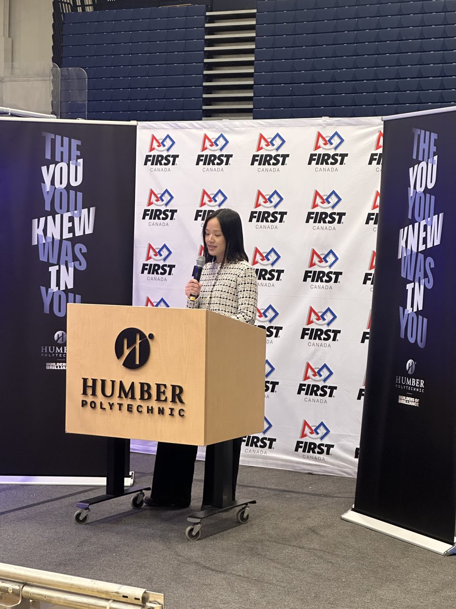 CANFIRST's tweet photo. Thank you to Lisa Chong, Supervisor of Regional Business Optimization @enbridgegas  , for attending the FRC Event today at #humberpolytechnic. We appreciate your words and support! https://t.co/zhksfLjX9v