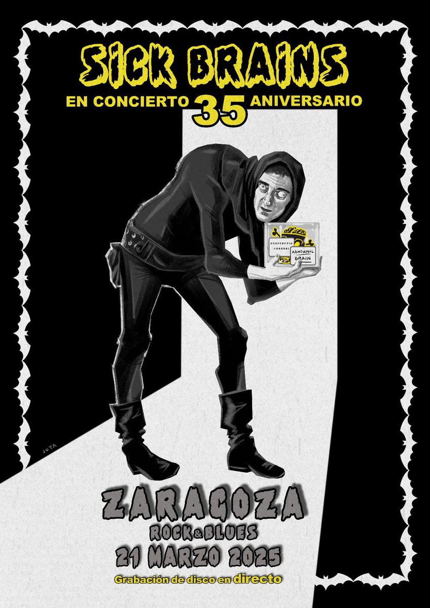 21 de Marzo #Zaragoza ⏰ 21:00 horas <a href="/RockandBluesZgz/">Rock & Blues Café</a>
