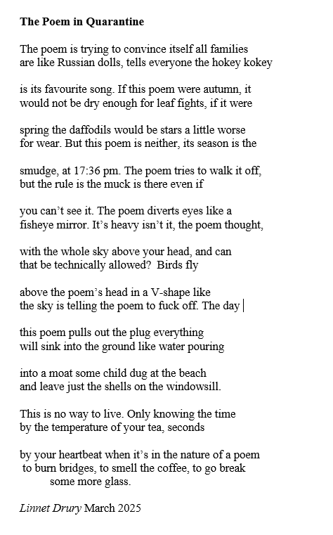 This is no way to live This poem is by a teenager and  exactly five years old