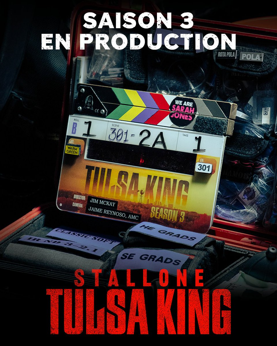 ParamountPlusFR's tweet image. Le roi est de retour. #TulsaKing saison 3, actuellement en production.