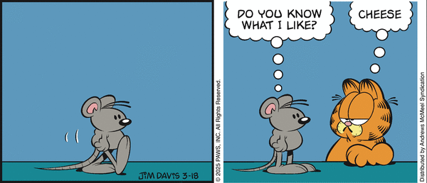garfield without the third panel tweet media