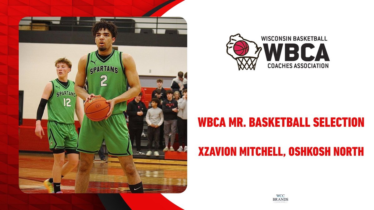 Xzavion Mitchell of Oshkosh North named 2025 WBCA Mr. Basketball

wissports.net/news_article/s… #wisbb