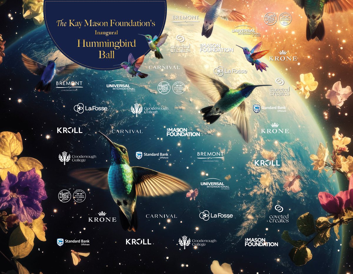 Thank you to our Hummingbird Ball sponsors! Your support helps scholars soar. Bid in the Silent Auction or make a pledge today!
Bid now: 📷 uk.emma-live.com/thehummingbird…

#KMFHummingBird #BidForMiracles #BuildingLeaders #KayMasonFoundation