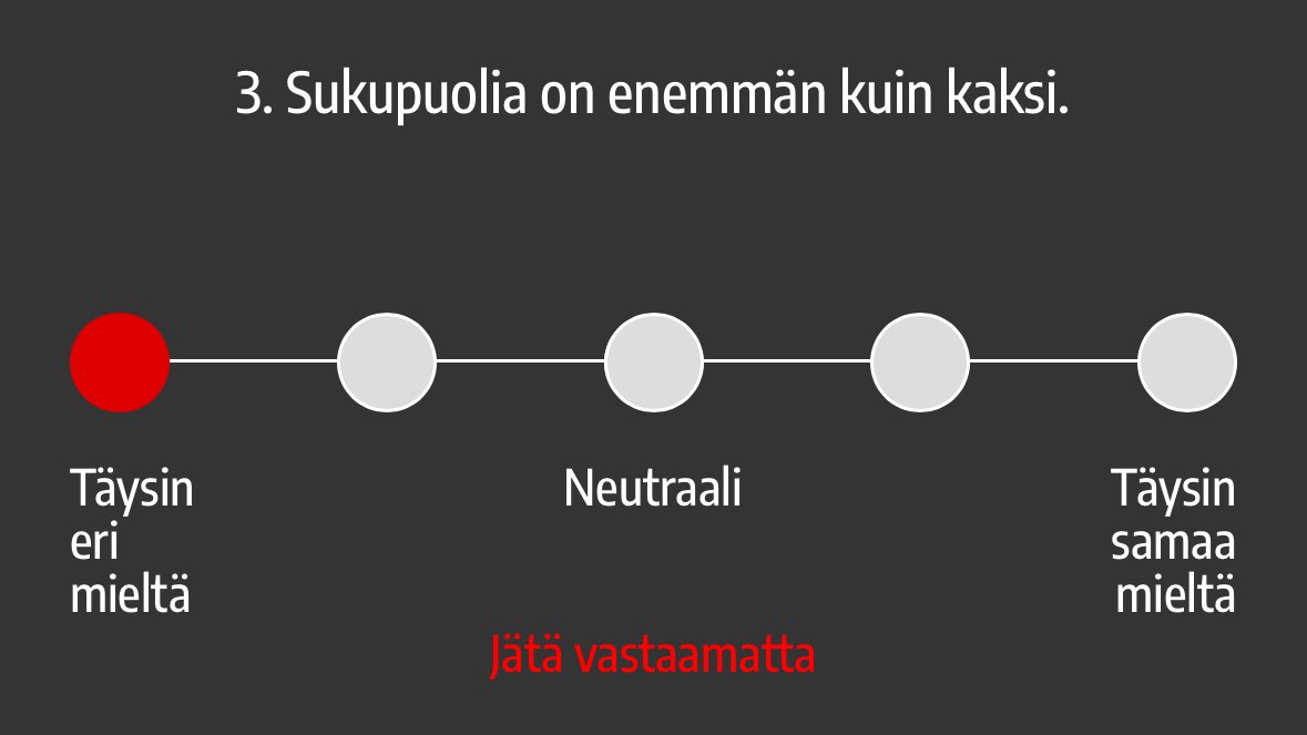 Miksi IL:n vaalikone kysyy mielipidettä asiaan, joka ei ole mielipideasia?