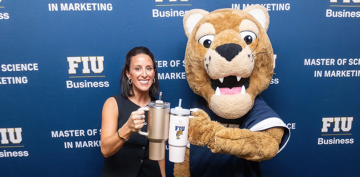 Lauren Solomon, national sales director at Stanley 1913, toured FIU and shared her insights on leadership, marketing and the power of perspective. 🔗 business.fiu.edu/news/2025/sale…
