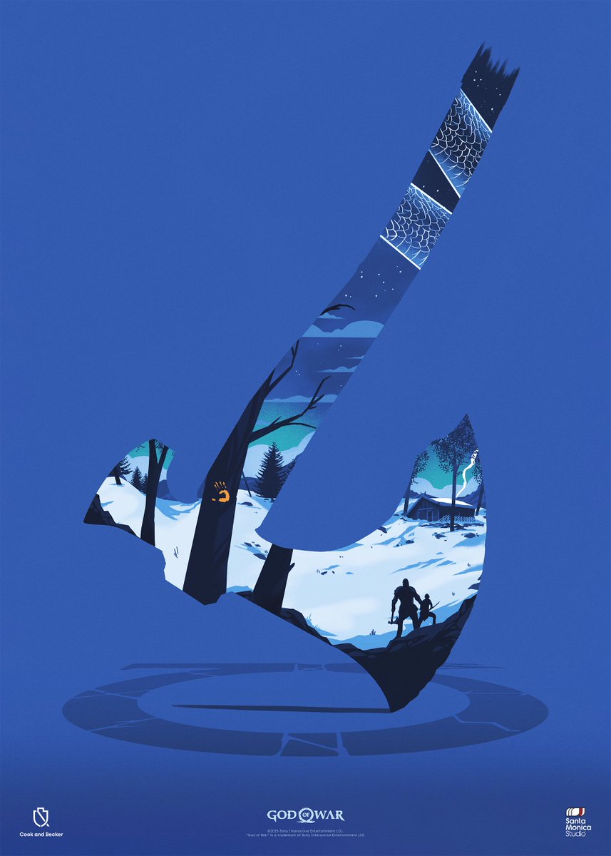Cook and Becker (@cookbeck) on Twitter photo To celebrate GOD OF WAR’s 20th Anniversary, art gallery <a href="/cookbeck/">Cook and Becker</a> - in collaboration with artist <a href="/OllieHoff/">Ollie Hoff</a> and @santamonicastudio is releasing these new, limited edition art prints today!
Available as both a fine art print and art gallery poster, these prints are available To celebrate GOD OF WAR’s 20th Anniversary, art gallery <a href="/cookbeck/">Cook and Becker</a> - in collaboration with artist <a href="/OllieHoff/">Ollie Hoff</a> and @santamonicastudio is releasing these new, limited edition art prints today!
Available as both a fine art print and art gallery poster, these prints are available