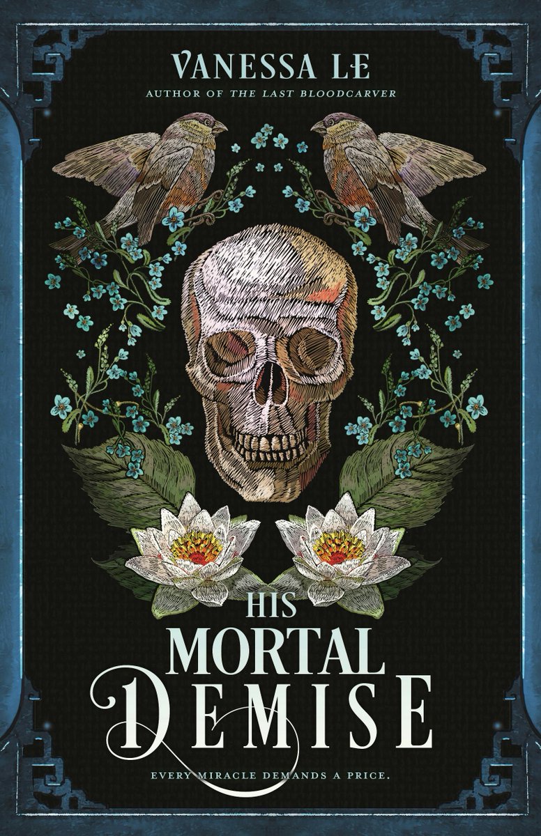 Macmillan Children's School & Library 📚 (@mackidssl) on Twitter photo The sequel to The Last Bloodcarver (which received 4 starred reviews!) is out today! In HIS MORTAL DEMISE (2 starred reviews), morals will be tested, hearts pushed to the limit, and fates determined once and for all. <a href="/vanessalewrites/">Vanessa Le</a> bit.ly/41yrcuH The sequel to The Last Bloodcarver (which received 4 starred reviews!) is out today! In HIS MORTAL DEMISE (2 starred reviews), morals will be tested, hearts pushed to the limit, and fates determined once and for all. <a href="/vanessalewrites/">Vanessa Le</a> bit.ly/41yrcuH