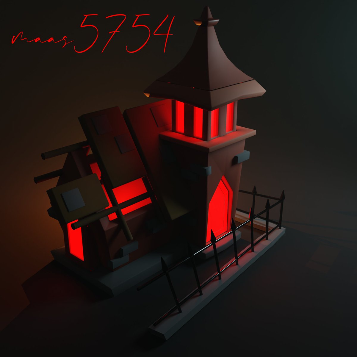 maas5754's tweet photo. HAUNTED HOUSE
#ROBLOX #RobloxDev #RobloxUGC #robloxcommission #blender #3d #render #POLYGONRUNWAY https://t.co/KoW6I5XCb6