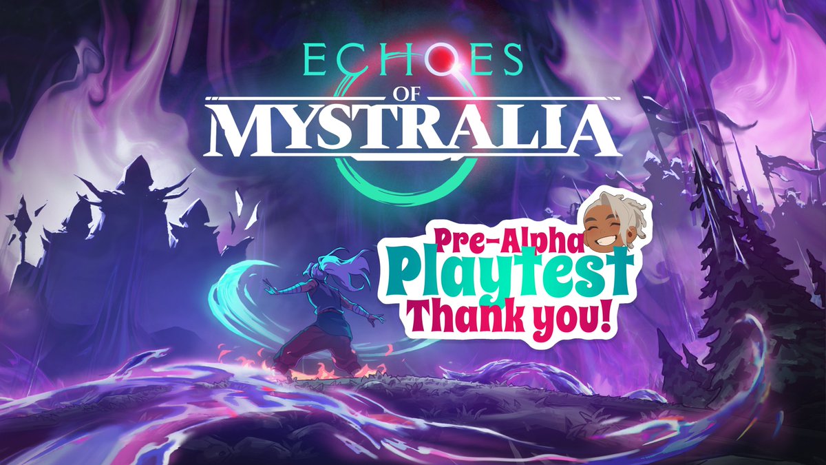 A massive THANK YOU to the <a href="/Mystralia/">Echoes of Mystralia</a> Community! Your feedback has been invaluable, and we’re so grateful for your support! 🙌🔥

➡️borealysgames.com/thanks-mystral… 

Thank you and see you soon! 💜

#playtest #gamedevelopment