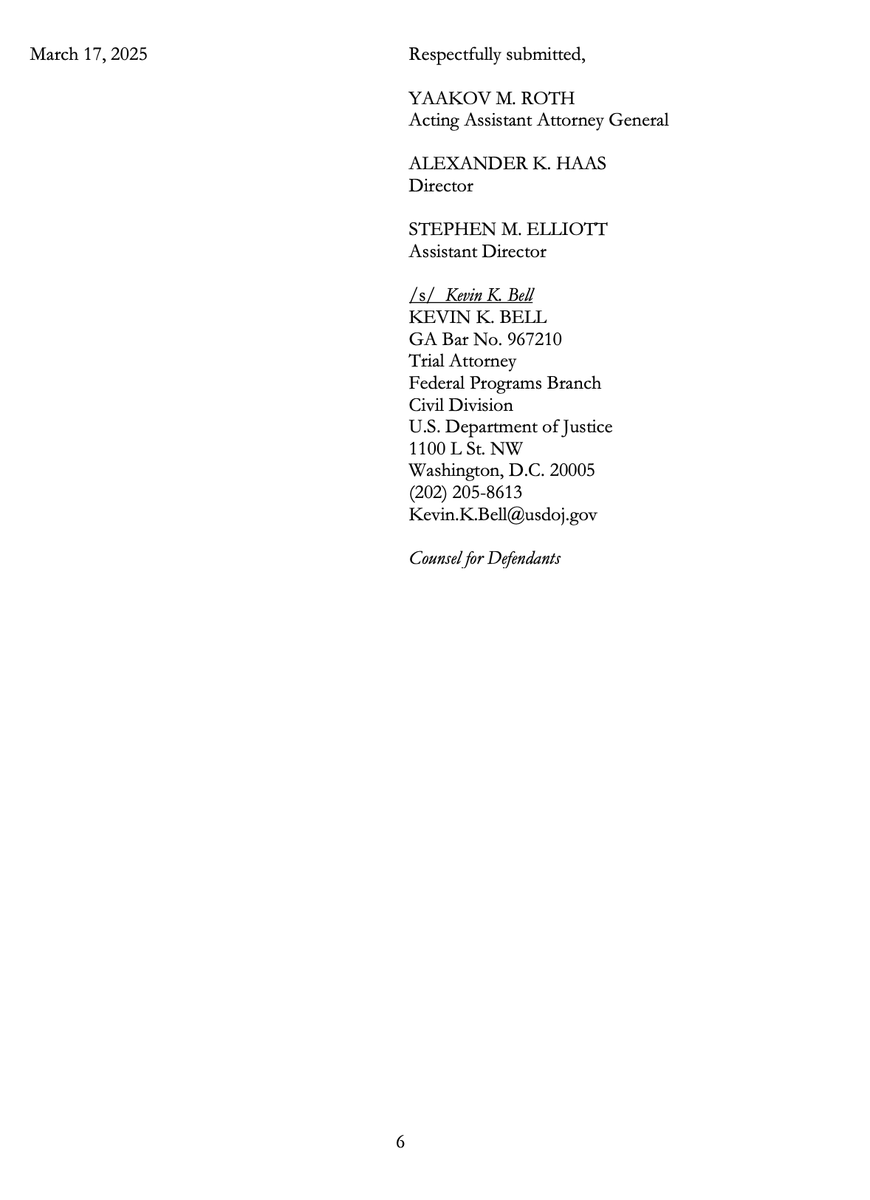 We now know why <a href="/USTreasury/">Treasury Department</a> was so quiet yesterday. It turns out that the district court's electronic docket was down.  Fine-- these things happen.  Not so fine--once again they want to ignore Congress' explicit instructions and substitute it's own view of the law on how to